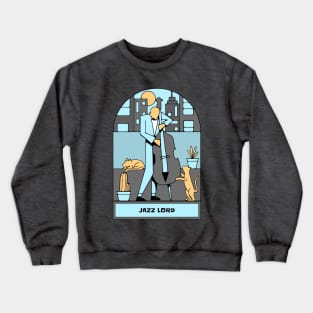 Jazz Lord (version 2) Crewneck Sweatshirt